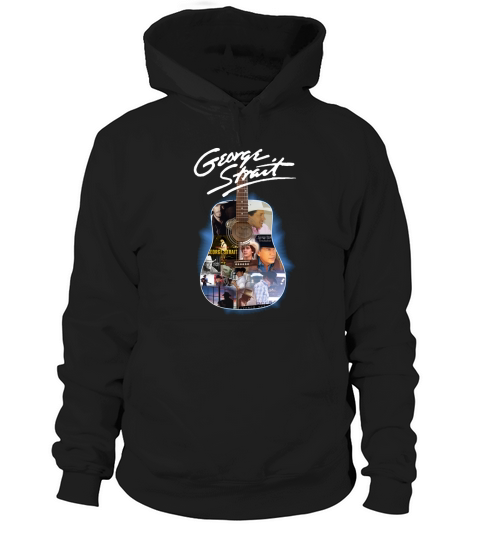 Band Rock Signature George Strait Hoodie Unisex