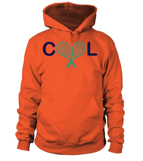 Tennis Logo in color "cool" Women's Hoodie