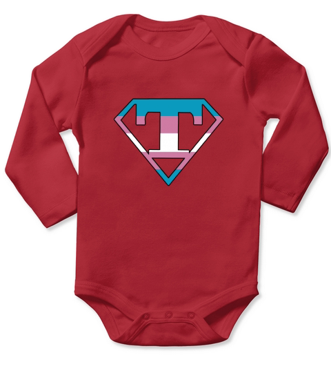 trans Long Sleeve Baby One-Piece