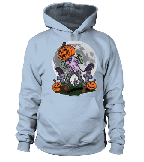 Pumpkin Head Zombie Women's Hoodie