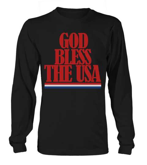 God Bless The USA Women's Long Sleeve