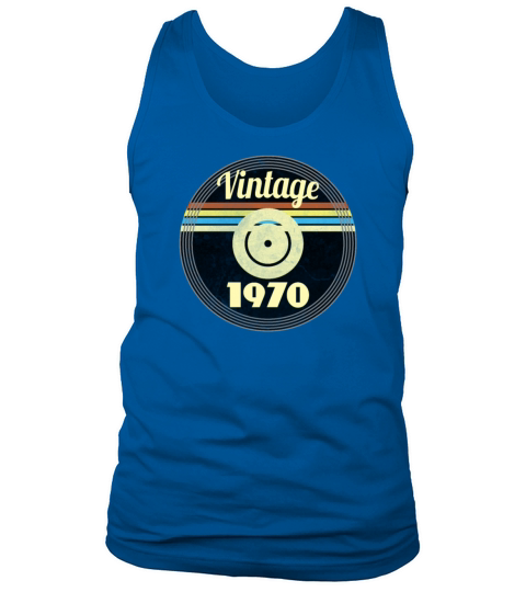 Vintage 50th Birthday T-Shirt Gift Idea Men Men's Tank Top