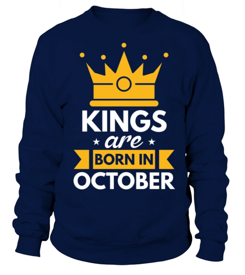 Kings Are Born October Women's Sweatshirt