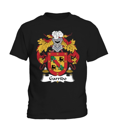 Garrido Family Crest Spanish Family Crests - Coffee Mug (colored) Kids T-Shirt