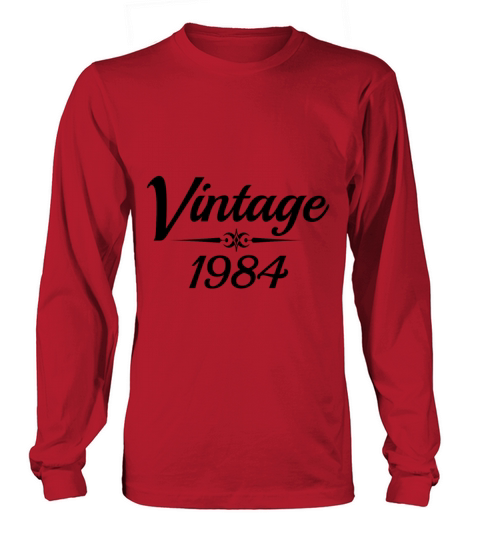 VINTAGE 1984 Women's Long Sleeve