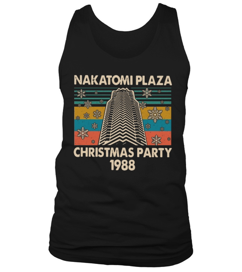 Nakatomi Plaza Christmas Party 1988 Vintage shirt Tank Top Unisex