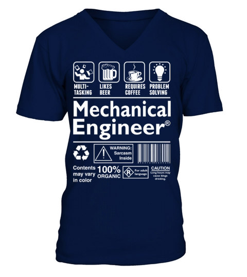 Mechanical Engineer Men's V-Neck T-shirt
