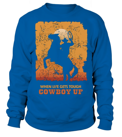 Rising Up Cowboy Women's Sweatshirt