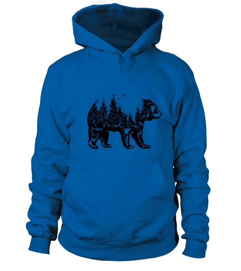 mountain bear Men's Hoodie