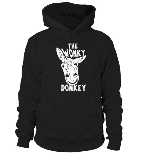The Wonky Donkey Funny Donkey Lover Farm Animal Hoodie Unisex