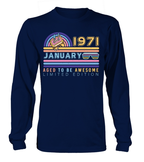 Limited January 1971 Retro Women's Long Sleeve