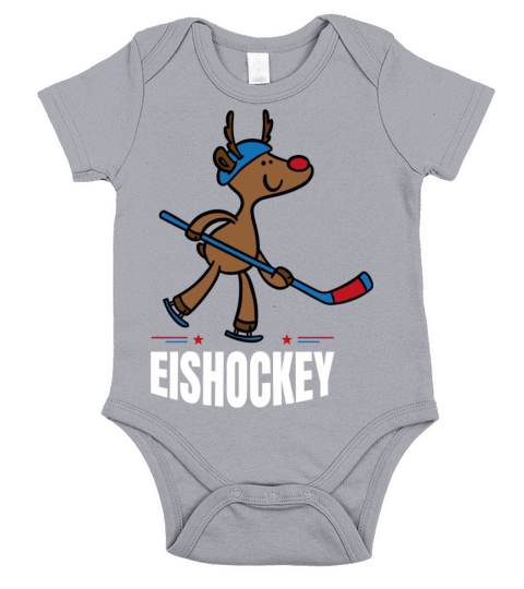 Rudolph Short Sleeve Baby One-Piece