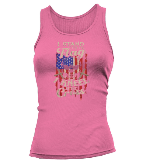 I Stand for the Flag I Kneel at the Cross Women's Tank Top