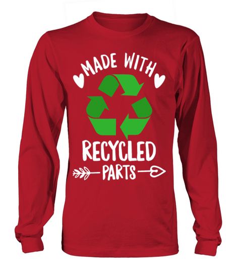 Made with recycled parts Design for an Organ Men's Long Sleeve