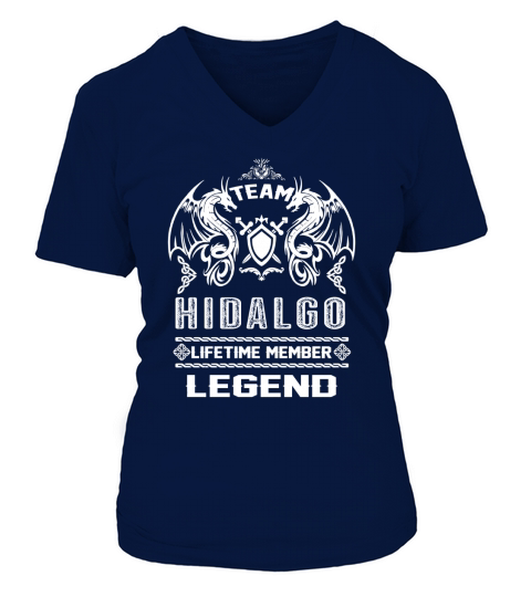 HIDALGO team lifetime member legend V-neck T-Shirt Woman