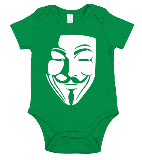 V for Vendetta Short Sleeve Baby One-Piece