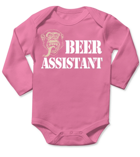 Gas Monkey Garage Tshirt Beer Assistant Long Sleeve Baby One-Piece