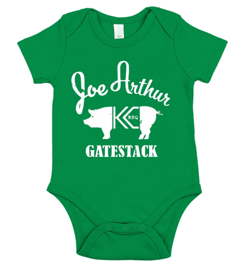 Joe arthur BBQ gatestack Short Sleeve Baby One-Piece