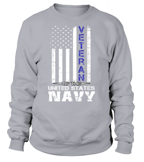 US American Flag U S Navy Veterans T Shirt Women's Sweatshirt