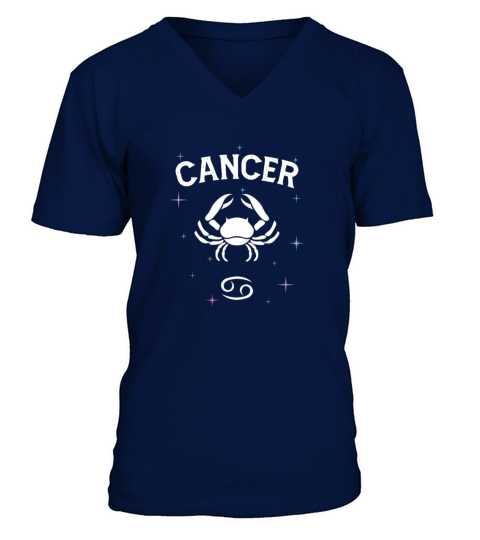 Horoscope Cancer Symbol Zodiac Sign Costume Men's V-Neck T-shirt