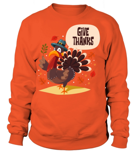 Funny Thanksgiving - Give Thanks - Turkey Meal Women's Sweatshirt