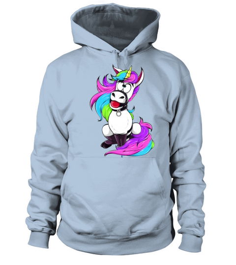 Silly BDSM Unicorn Bondage fetish Sub Slave Girl Women's Hoodie
