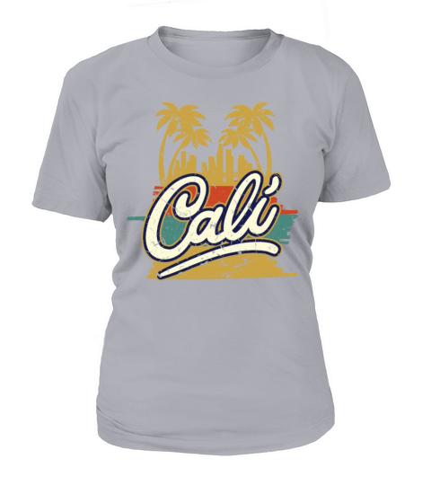 California Palm Trees Los Angeles Sun Summer Beach Women's T-Shirt