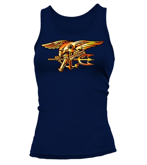 navy Women's Tank Top