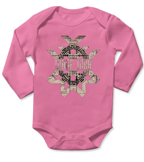 Wage War Vintage Art Long Sleeve Baby One-Piece