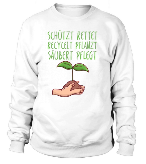 Recycling Plants Care Women's Sweatshirt