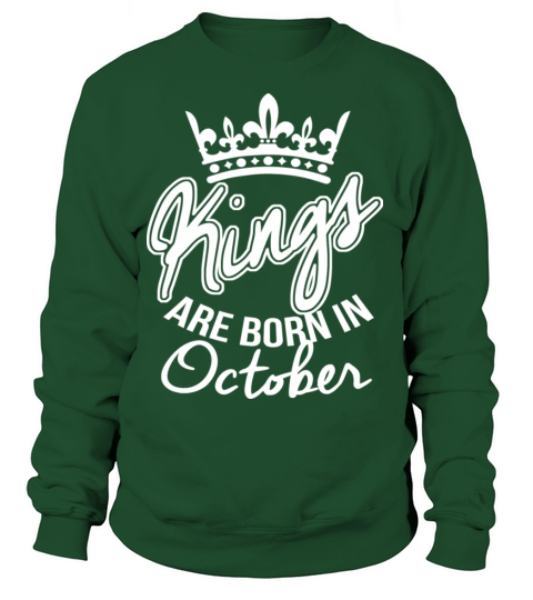Kings Are Born in October Women's Sweatshirt
