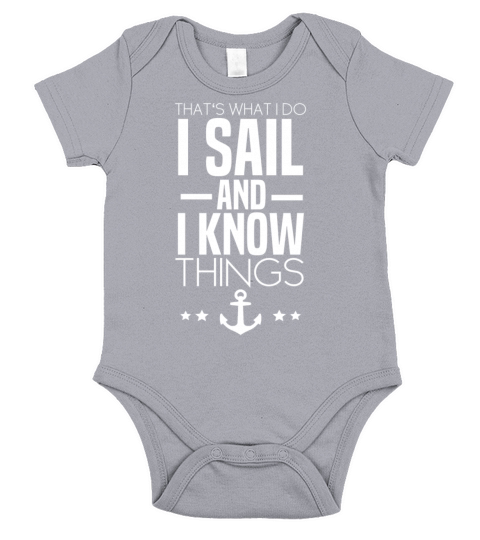 Sailing Short Sleeve Baby One-Piece