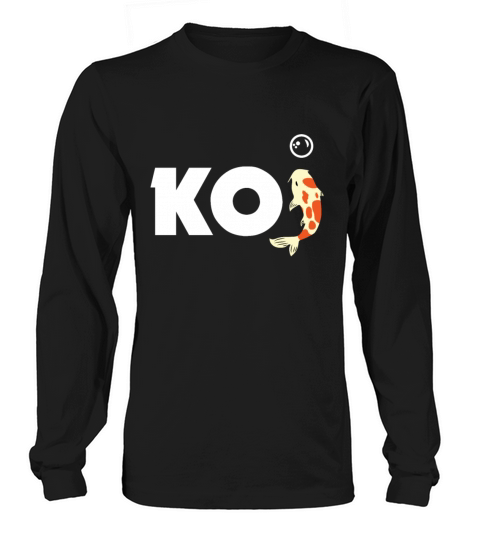 Koi fish gift Japan children friends Women's Long Sleeve