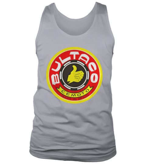 Bultaco Cemoto Made In Spain T-Shirt Tank Top Unisex