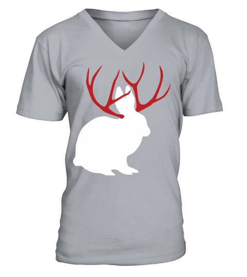 Reindeer-Rabbit Men's V-Neck T-shirt