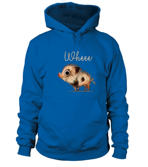 Pig wheeee cute shirt Women's Hoodie