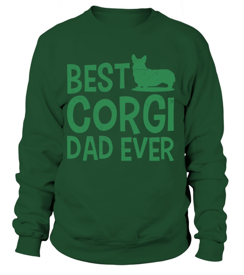Best Corgi Dad Ever Dog Daddy Welsh Corgi Fathers Women's Sweatshirt