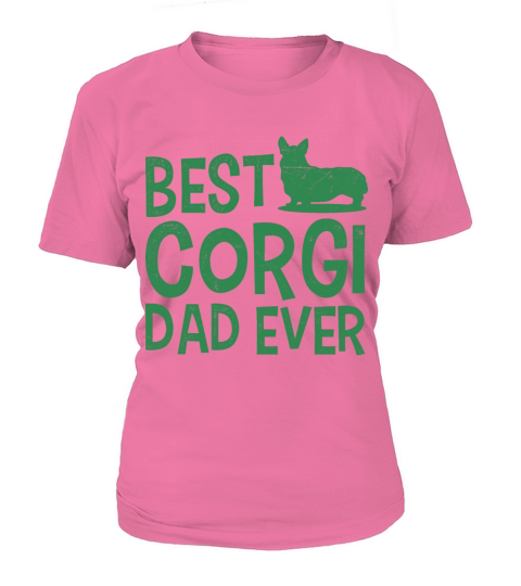 Best Corgi Dad Ever Dog Daddy Welsh Corgi Fathers Women's T-Shirt
