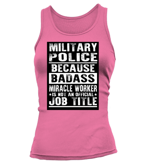 Military police - senior Tank top Woman