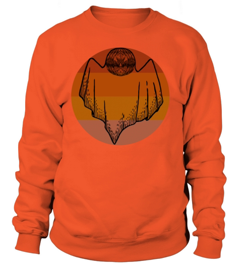 Halloween pumpkin ghost Women's Sweatshirt