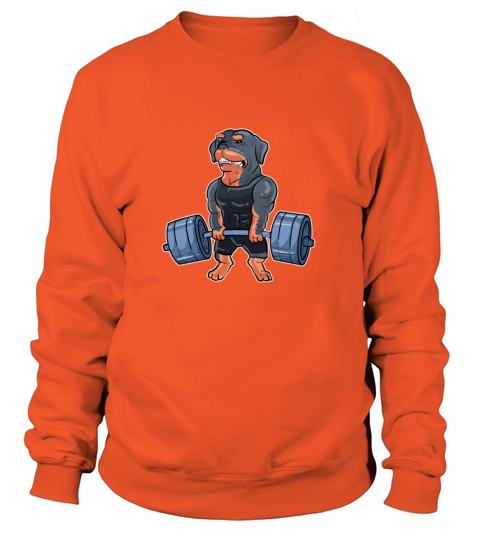 Bodybuilder Rottie Rottweiler Dog Owner Animal Women's Sweatshirt