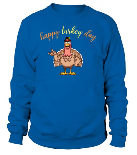 Happy Turkey Day - Thanksgiving Party Men's Sweatshirt