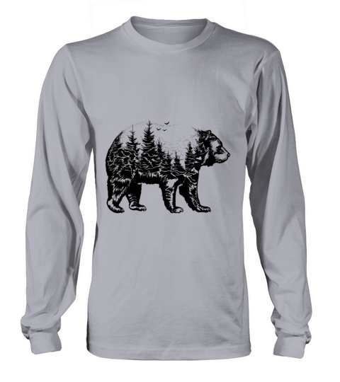 mountain bear Women's Long Sleeve