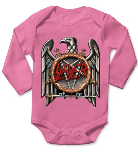 Jeff Hanneman Slayer - Coffee Mug (color change) Long Sleeve Baby One-Piece