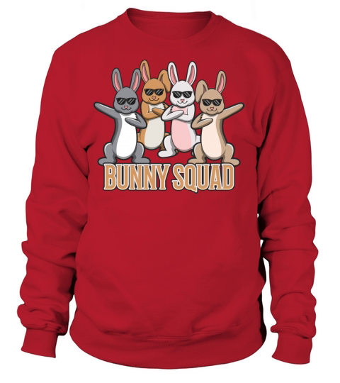 Cute Bunny Squad Rabbit Owner Rodent Women's Sweatshirt