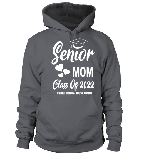 Senior Mom Of A Class Of 2022 Heart Senior 2022 Women's Hoodie
