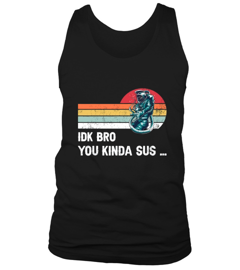 Imposter Among Costume Game Us Sus Vintage Retro Grunge Tank Top Unisex