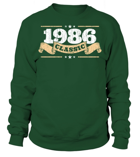 Anniversary 1986 Classic Matching Couple Distresse Men's Sweatshirt