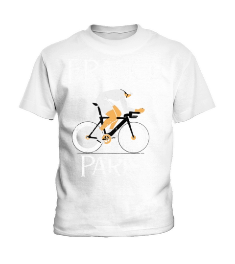 France 2021 French Bicycle Racing Summer Cycle Fan Kids T-Shirt