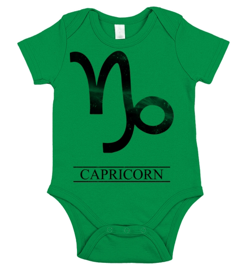 Zodiac - Capricorn Short Sleeve Baby One-Piece